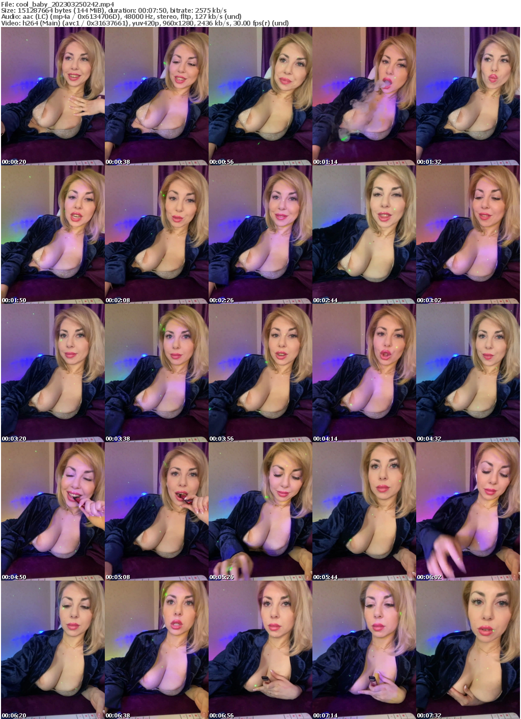 Preview thumb from cool_baby on 2023-03-25 @ bongacams