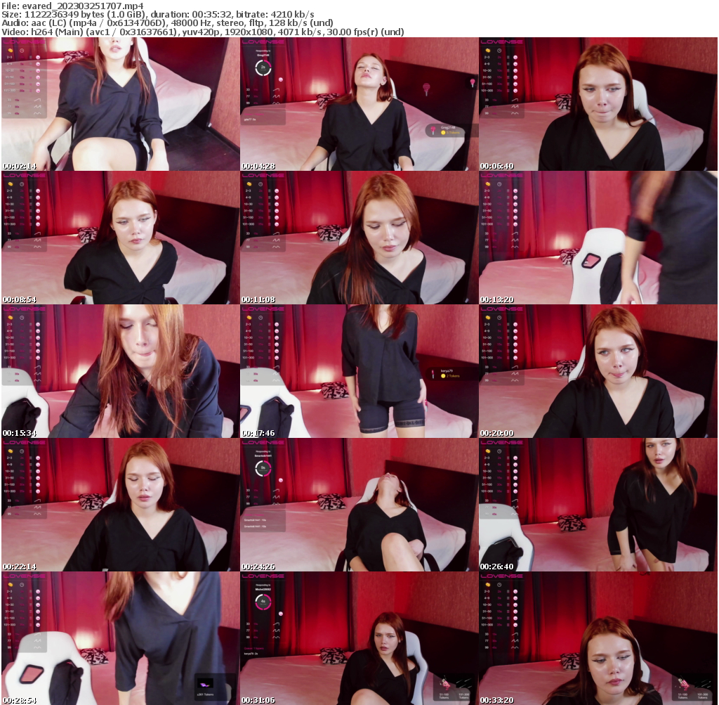 Preview thumb from evared on 2023-03-25 @ bongacams