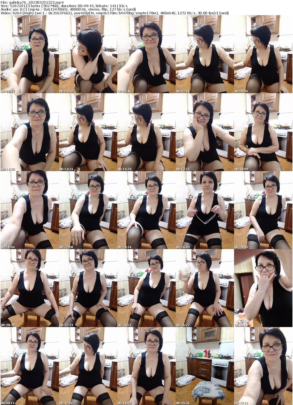 Preview thumb from galinka76 on 2023-03-25 @ bongacams