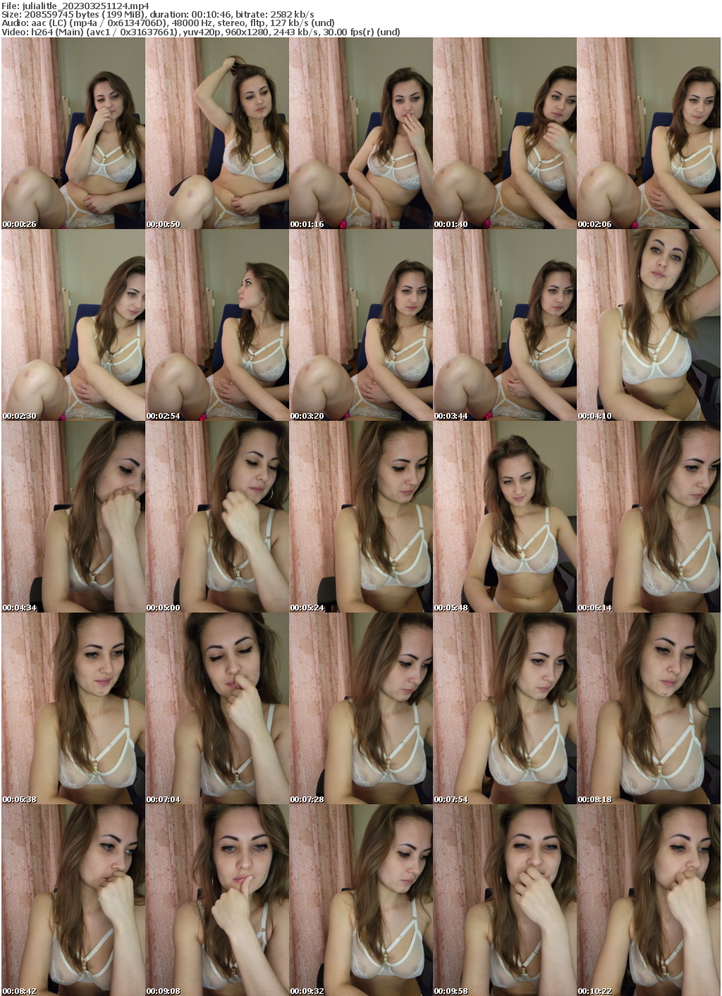 Preview thumb from julialitle on 2023-03-25 @ bongacams