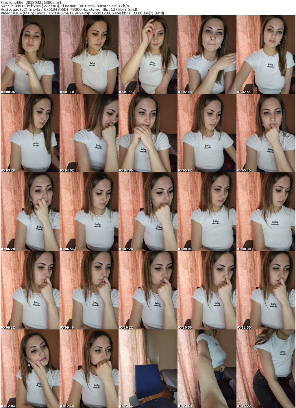 Preview thumb from julialitle on 2023-03-25 @ bongacams