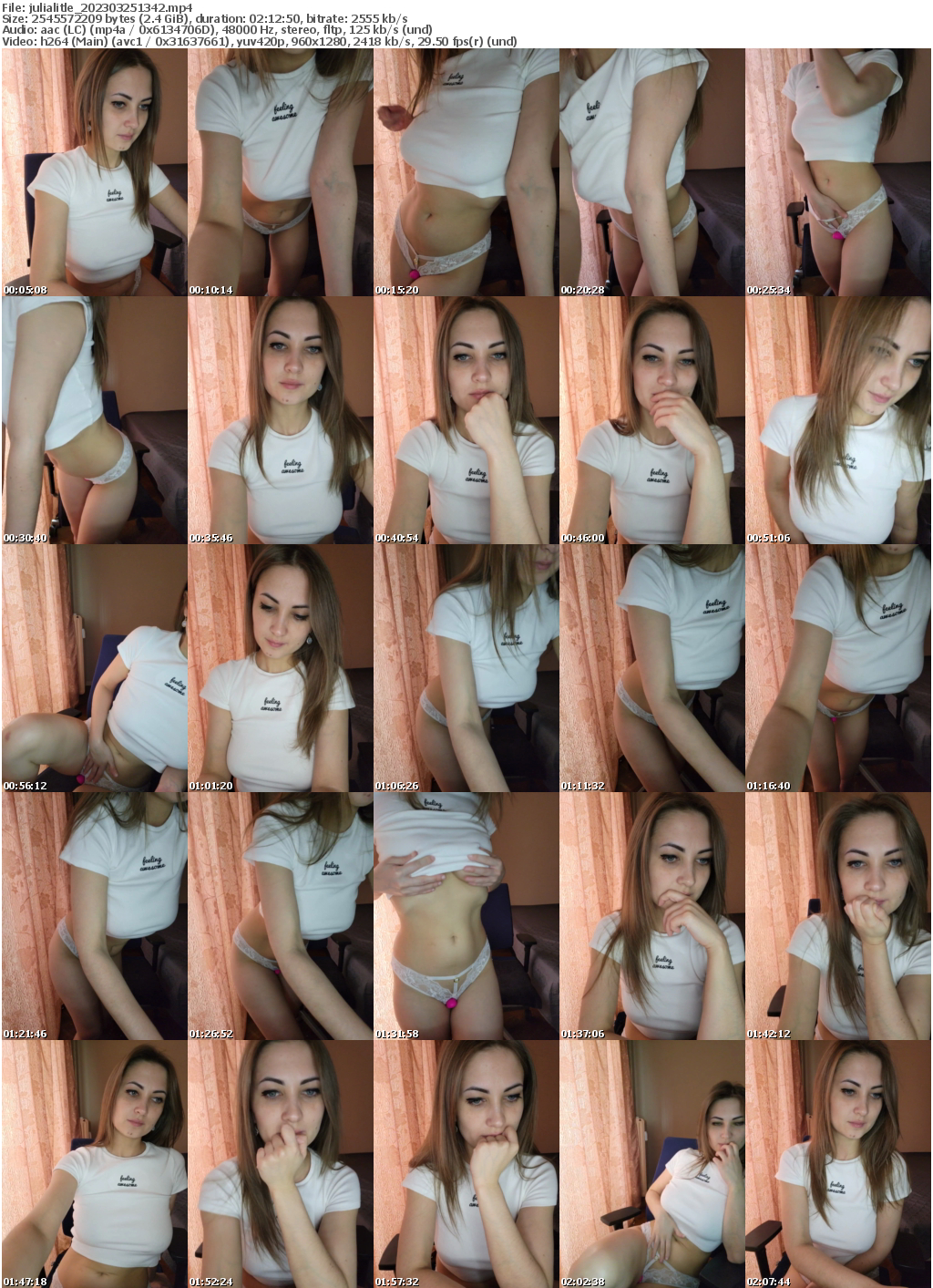 Preview thumb from julialitle on 2023-03-25 @ bongacams