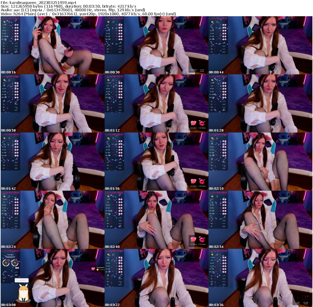 Preview thumb from karolinaqueen on 2023-03-25 @ bongacams