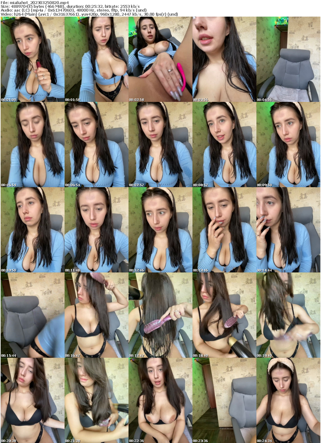 Preview thumb from mialiahot on 2023-03-25 @ bongacams