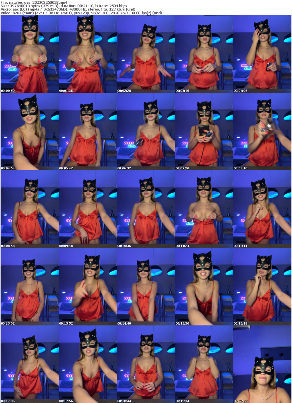 Preview thumb from nataliecroys on 2023-03-25 @ bongacams