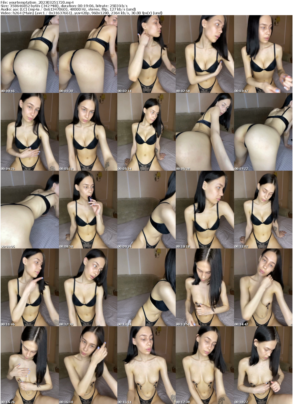 Preview thumb from yourtemptation on 2023-03-25 @ bongacams