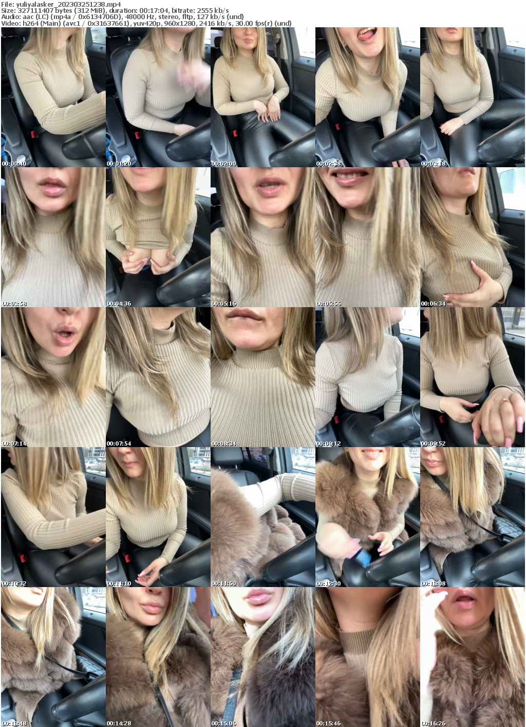 Preview thumb from yuliyalasker on 2023-03-25 @ bongacams