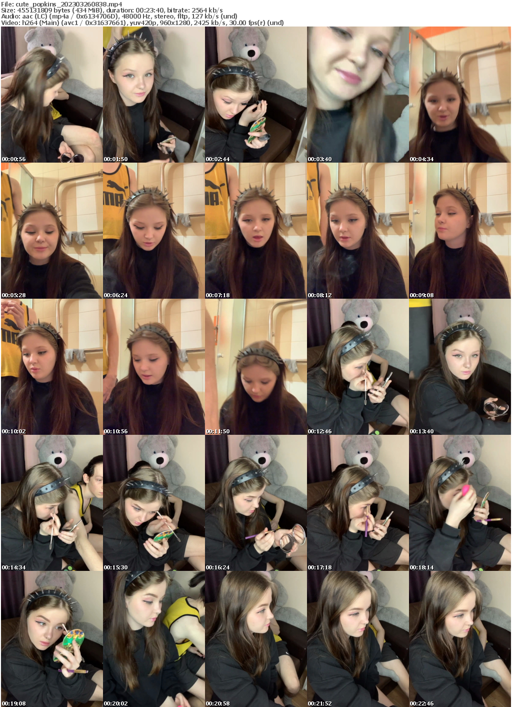 Preview thumb from cute_popkins on 2023-03-26 @ bongacams