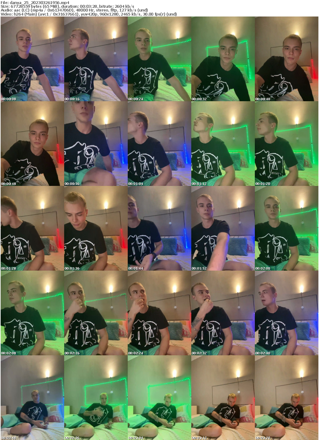 Preview thumb from danya_25 on 2023-03-26 @ bongacams