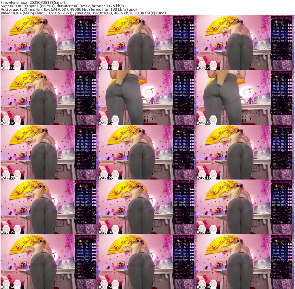 Preview thumb from elena_xxx on 2023-03-26 @ bongacams