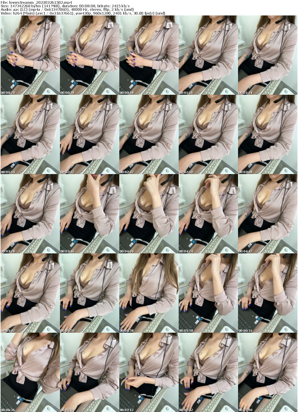 Preview thumb from loverstreamm on 2023-03-26 @ bongacams