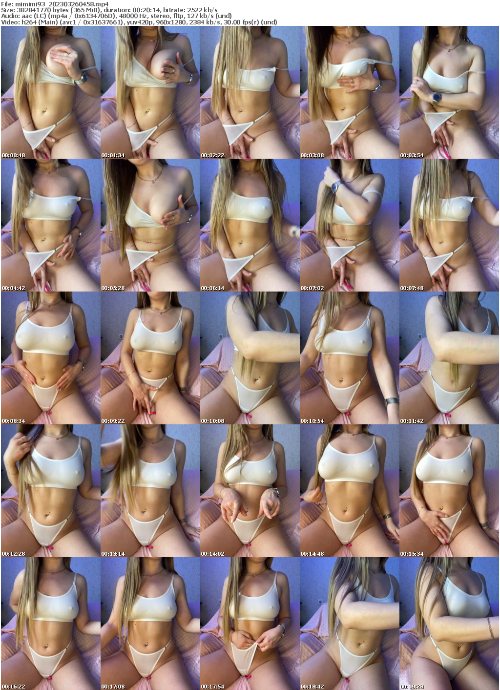 Preview thumb from mimimi93 on 2023-03-26 @ bongacams