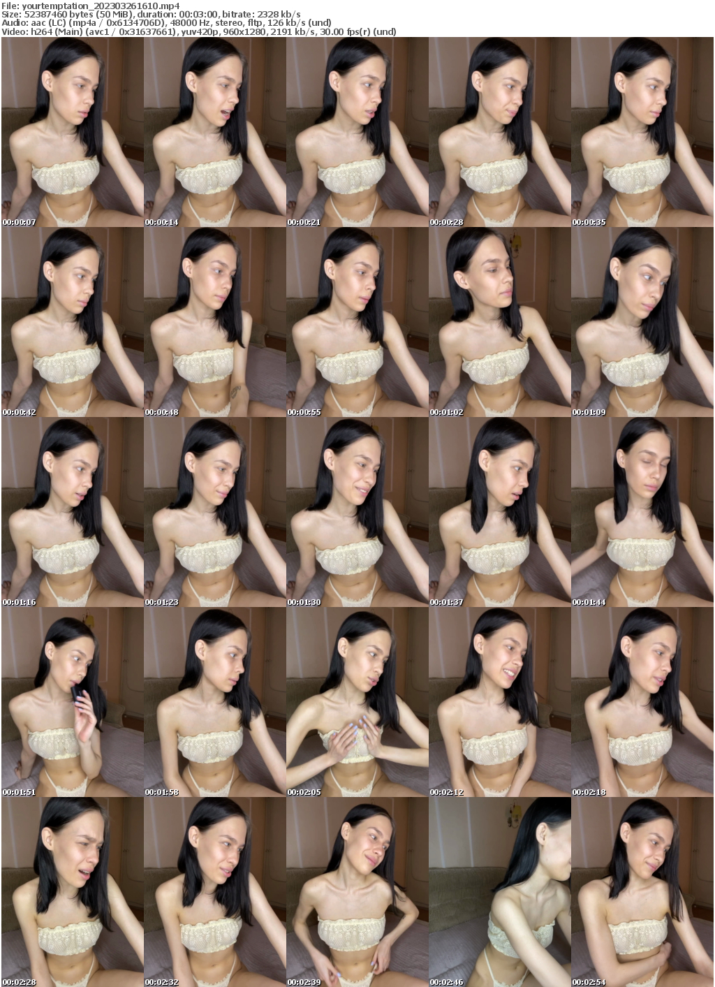 Preview thumb from yourtemptation on 2023-03-26 @ bongacams