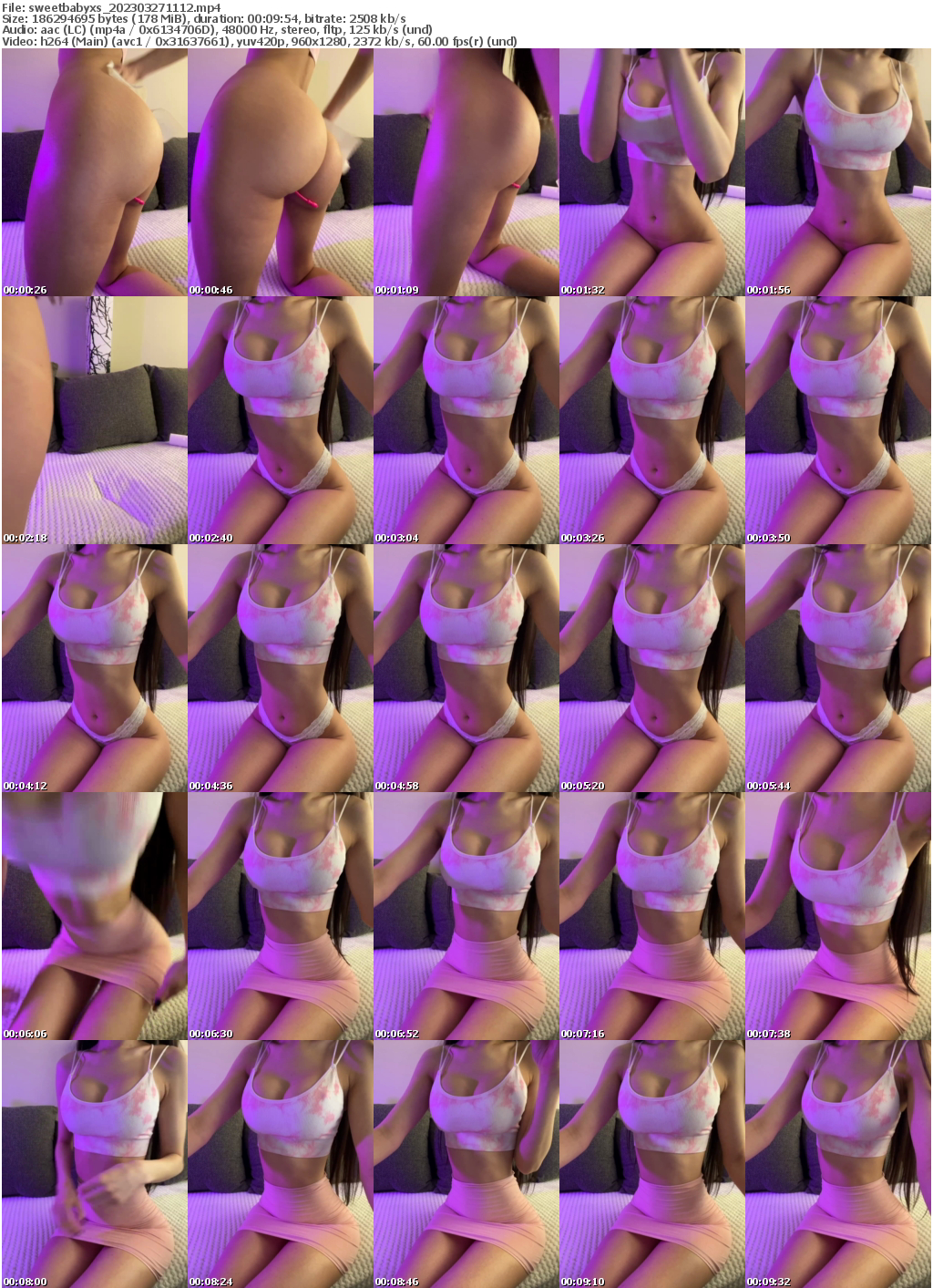 Preview thumb from sweetbabyxs on 2023-03-27 @ bongacams