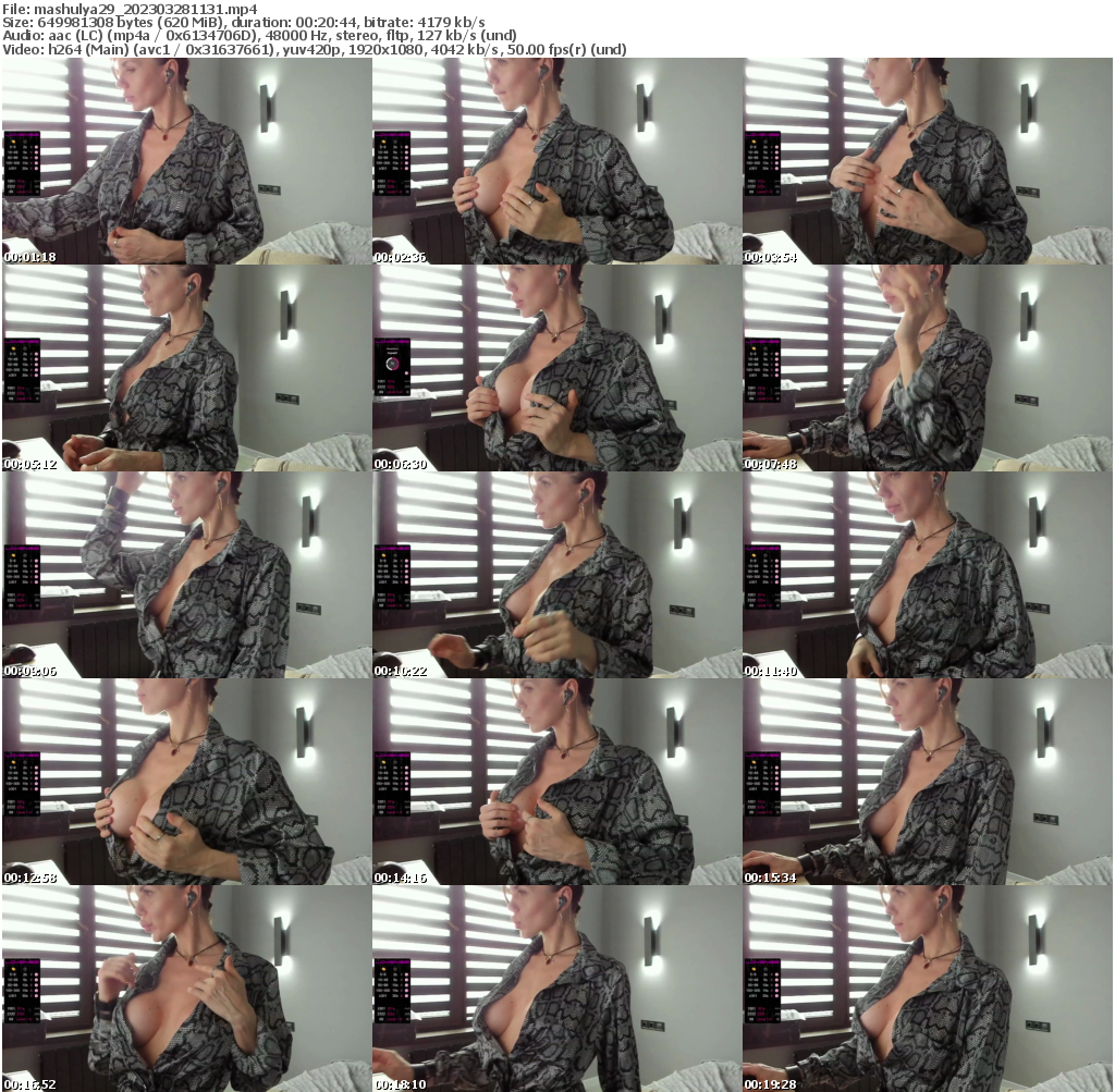 Preview thumb from mashulya29 on 2023-03-28 @ bongacams