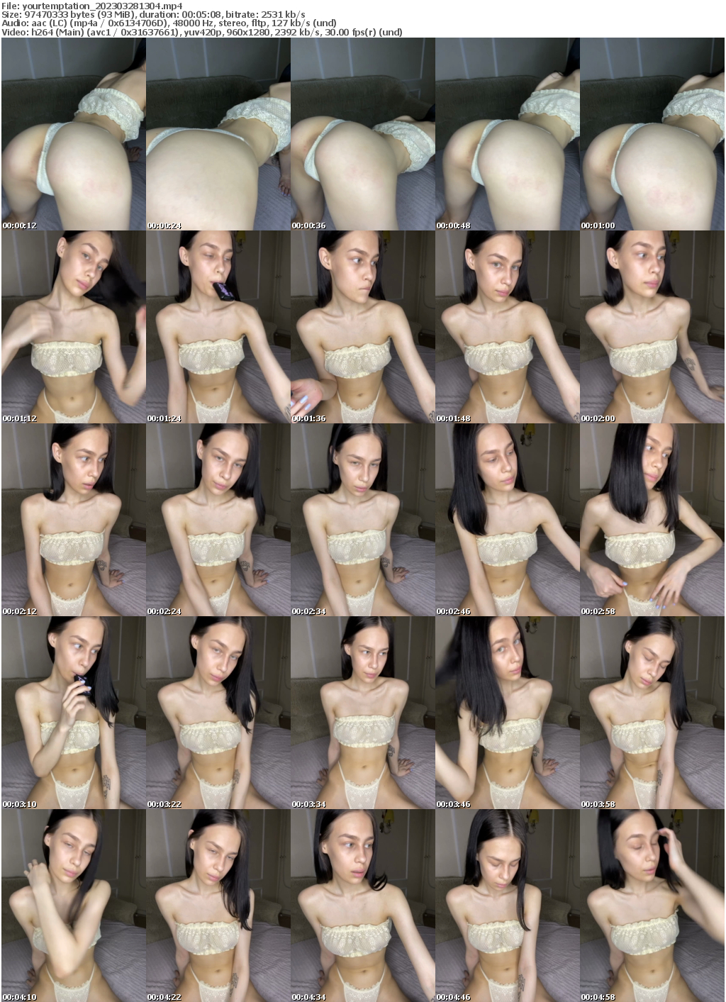 Preview thumb from yourtemptation on 2023-03-28 @ bongacams