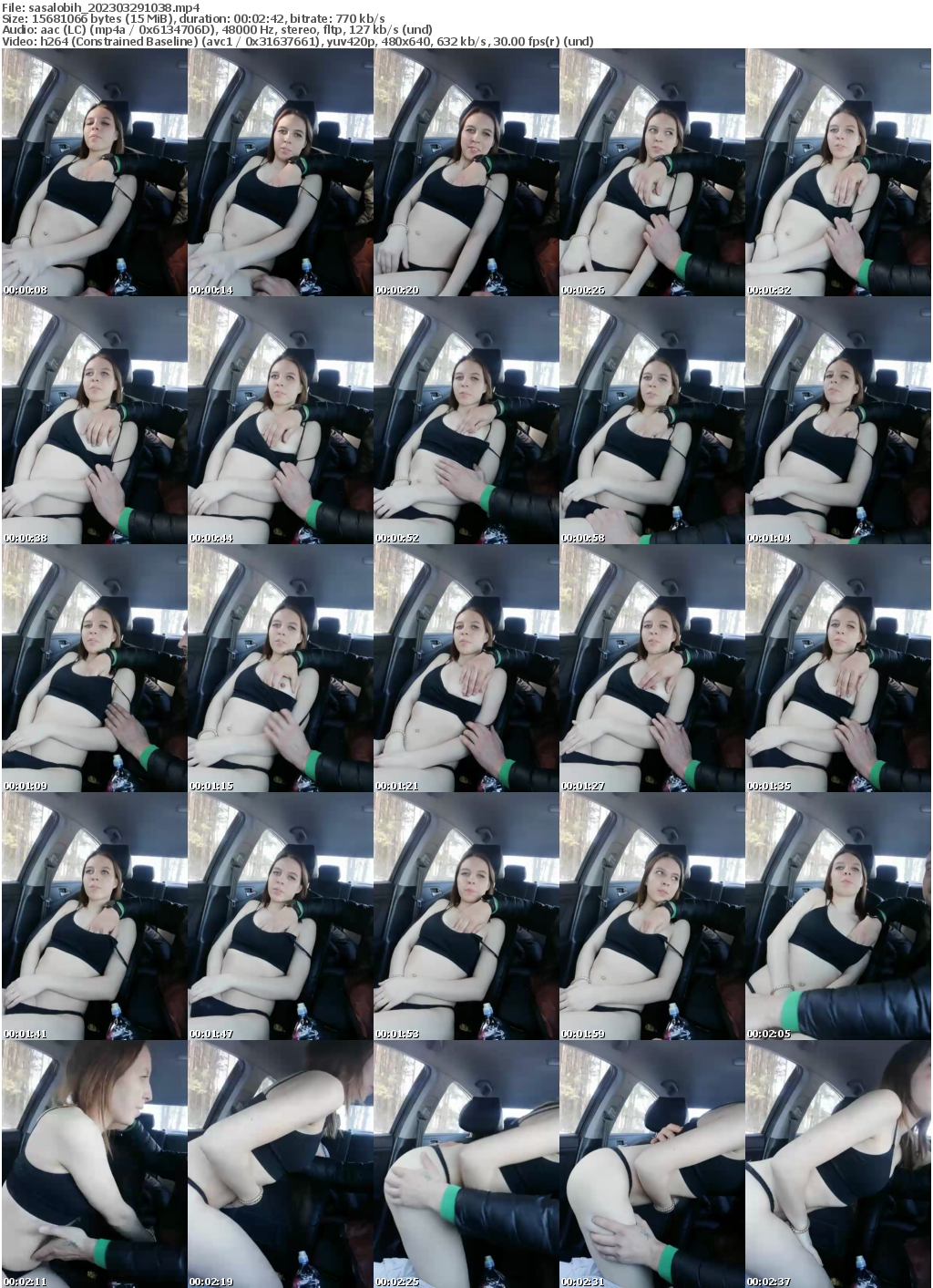 Preview thumb from sasalobih on 2023-03-29 @ bongacams