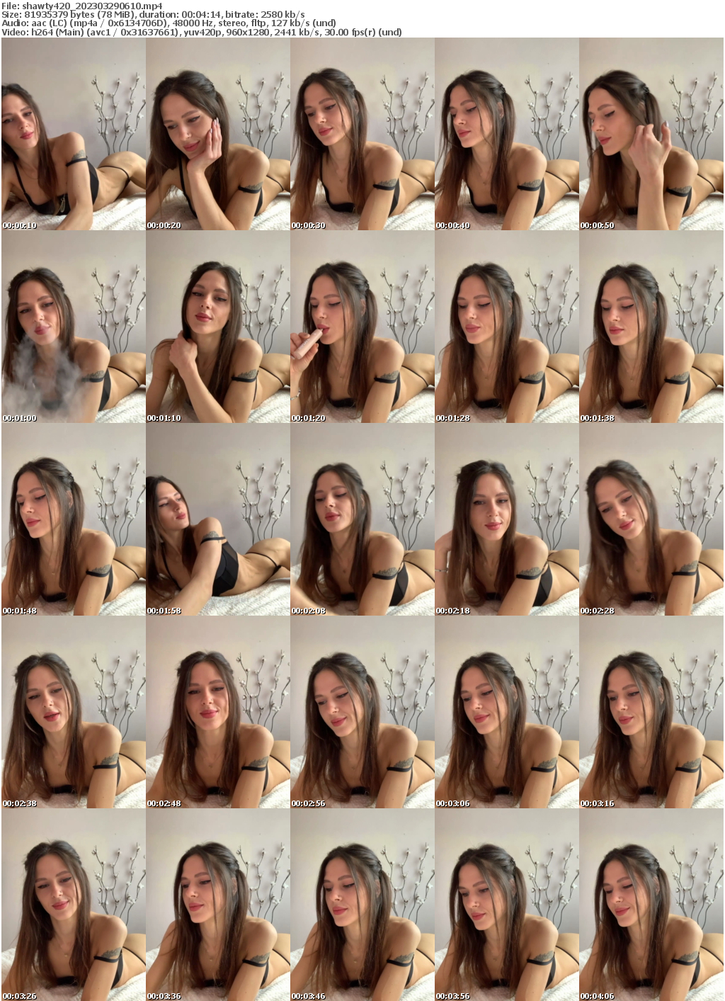 Preview thumb from shawty420 on 2023-03-29 @ bongacams