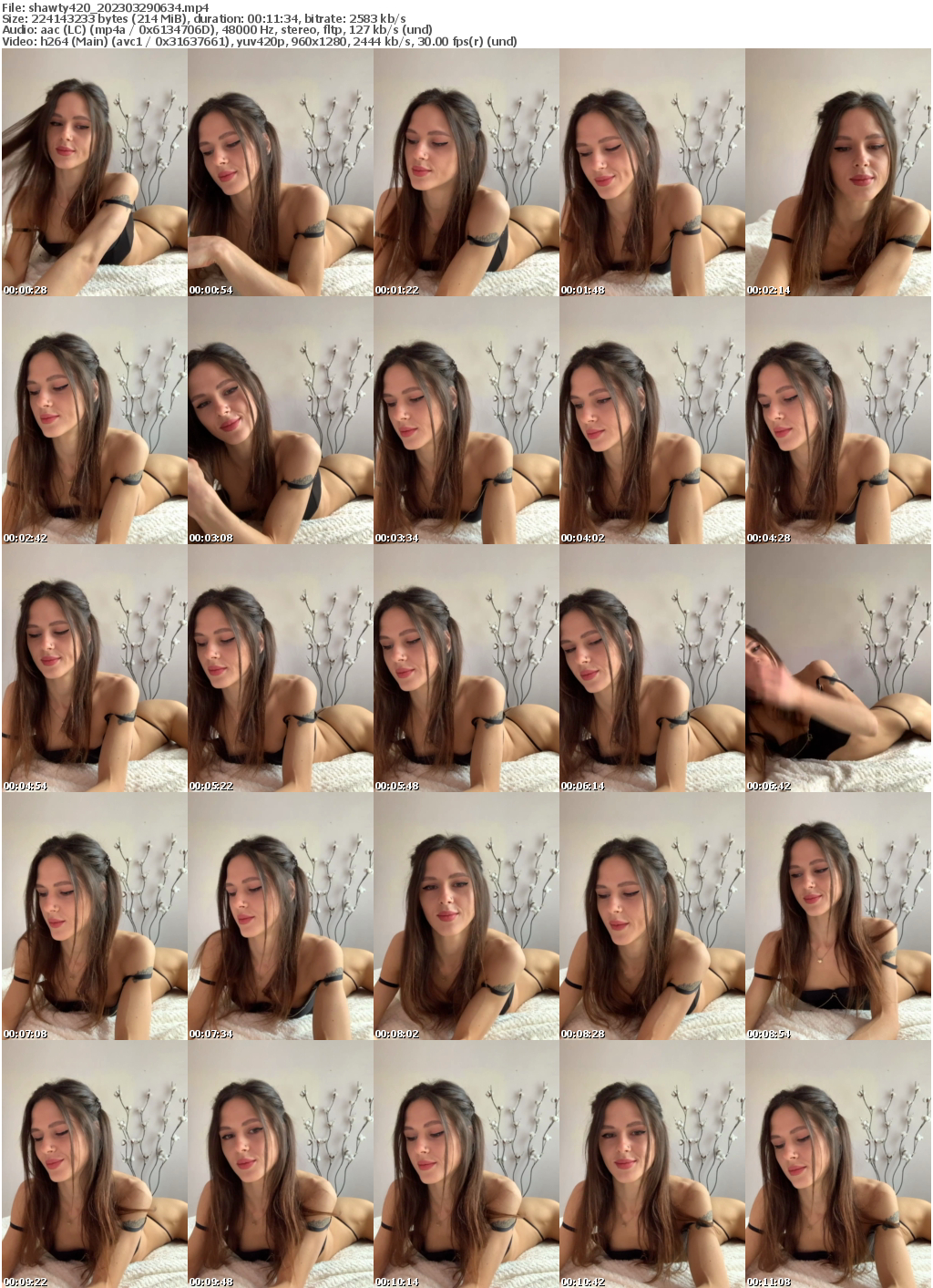 Preview thumb from shawty420 on 2023-03-29 @ bongacams