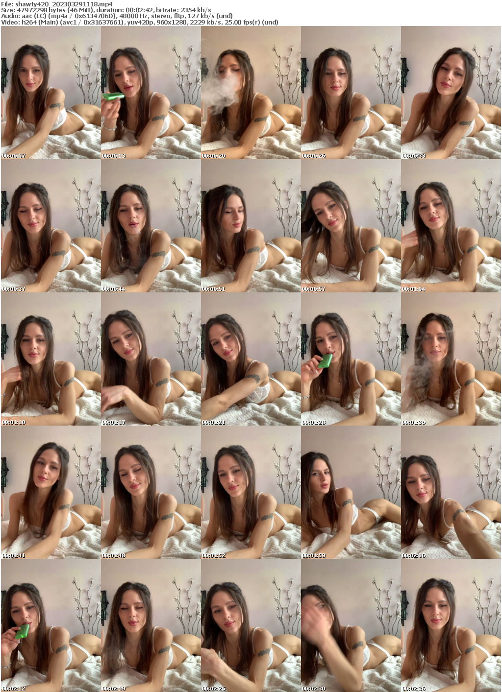 Preview thumb from shawty420 on 2023-03-29 @ bongacams