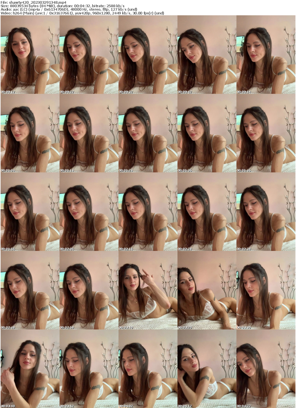 Preview thumb from shawty420 on 2023-03-29 @ bongacams