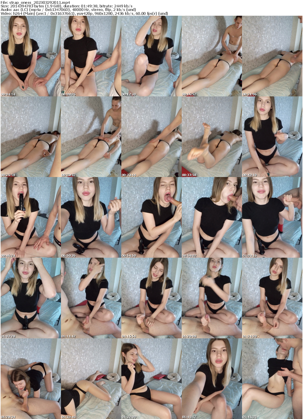 Preview thumb from strap_oness on 2023-03-29 @ bongacams