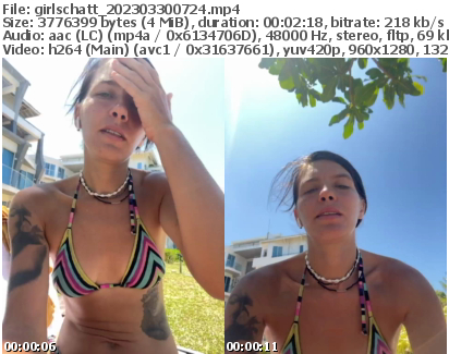 Preview thumb from girlschatt on 2023-03-30 @ bongacams