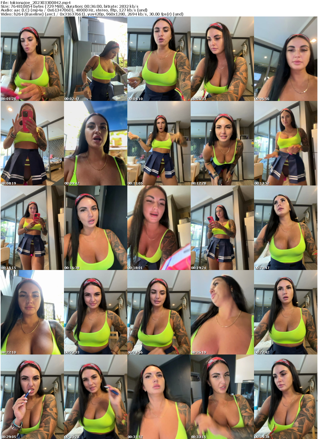 Preview thumb from tokionajoe on 2023-03-30 @ bongacams