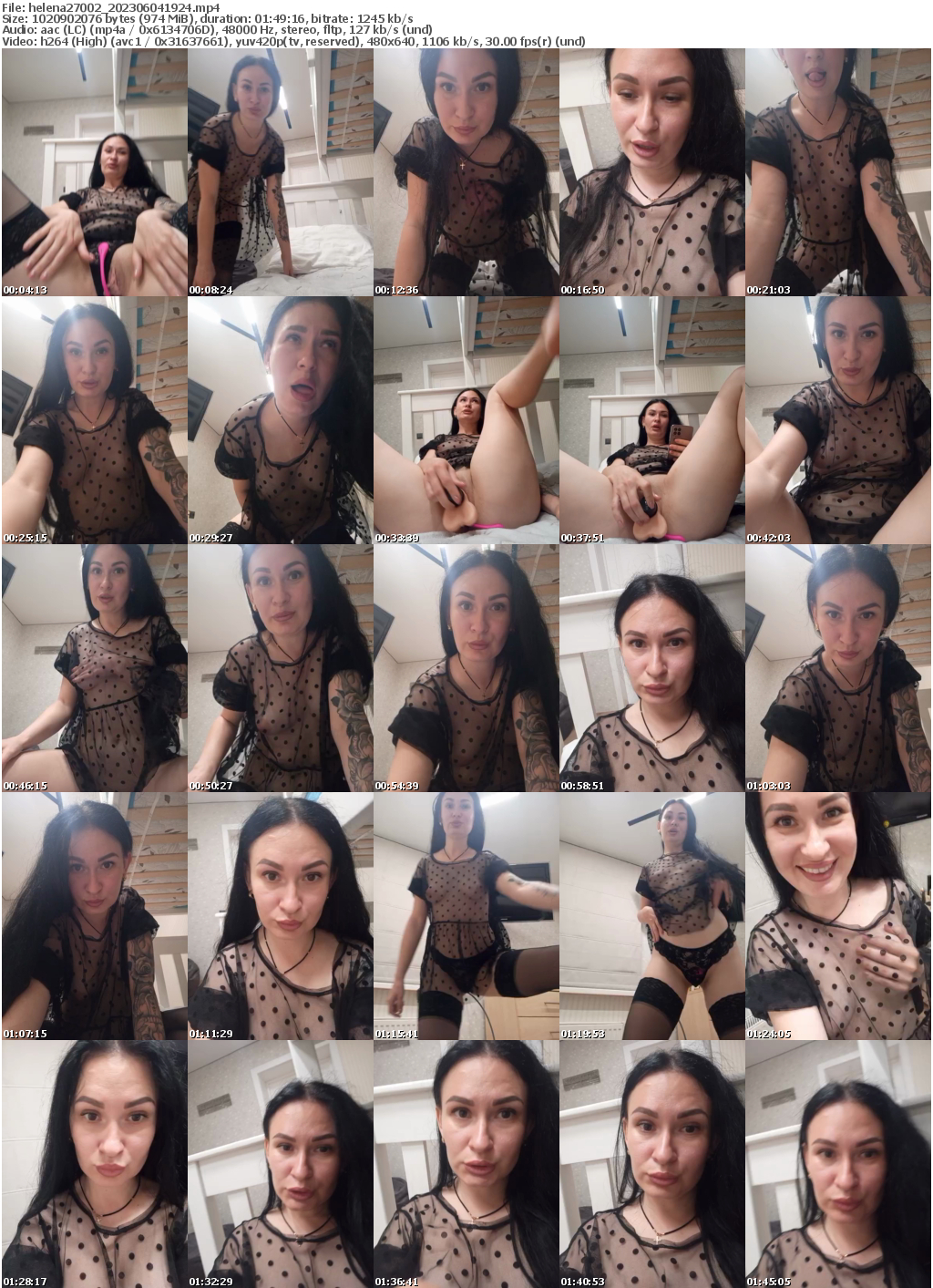 Preview thumb from helena27002 on 2023-06-04 @ bongacams