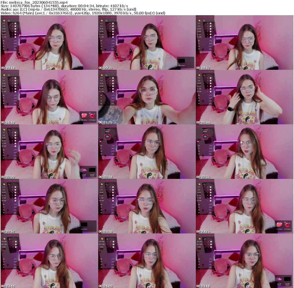 Preview thumb from melissa_fox on 2023-06-04 @ bongacams