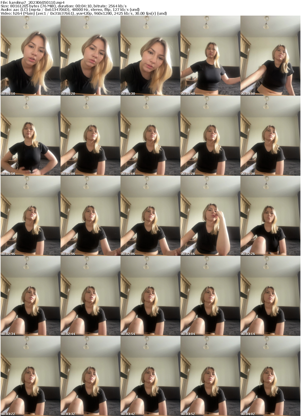 Preview thumb from karolina7 on 2023-06-05 @ bongacams