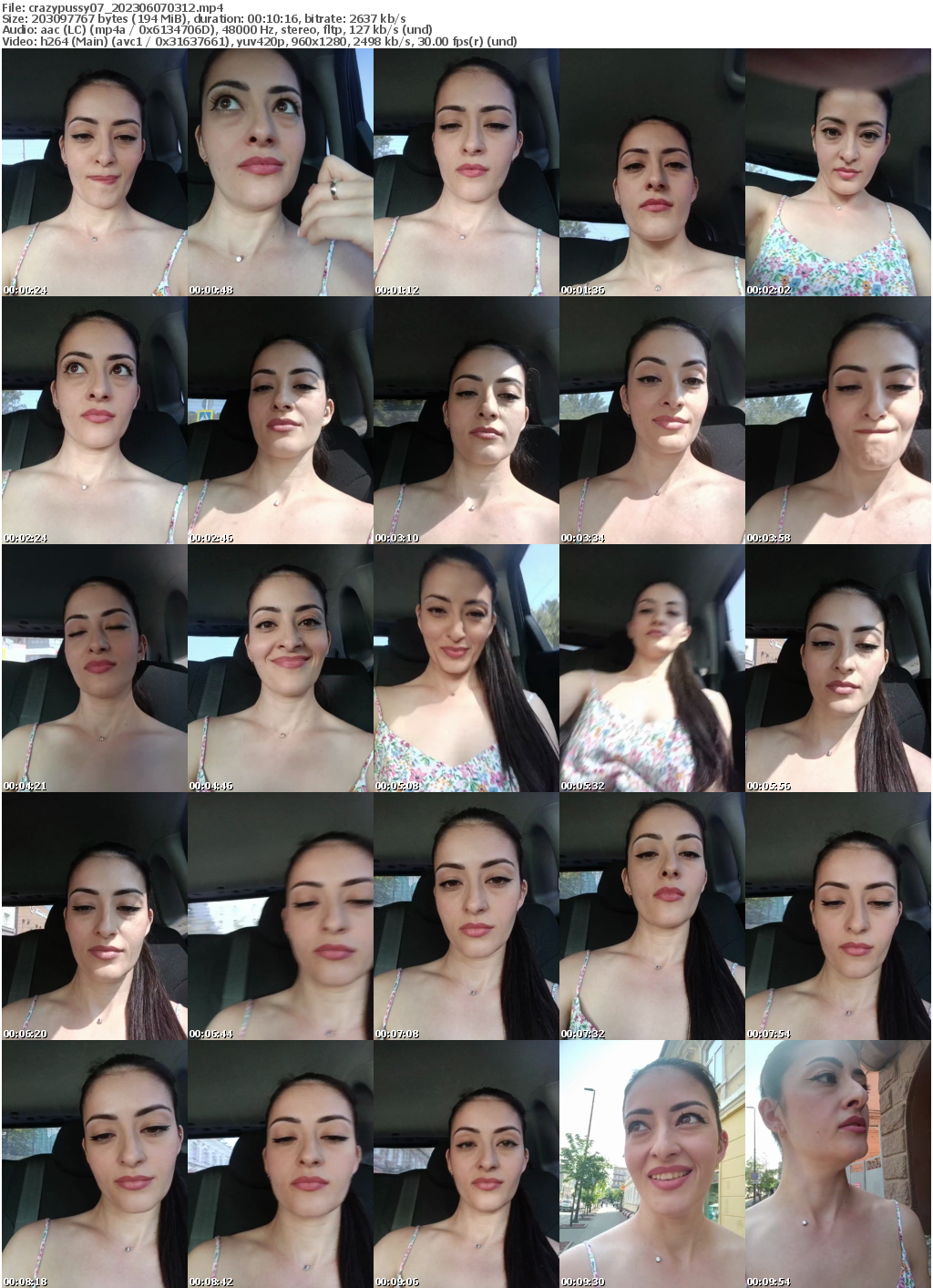 Preview thumb from crazypussy07 on 2023-06-07 @ bongacams