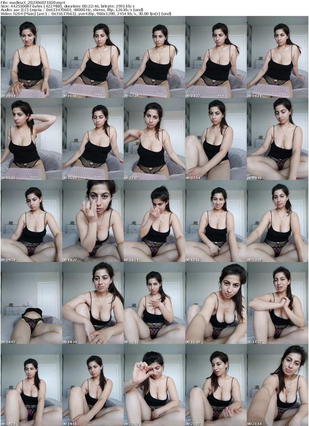 Preview thumb from madina3 on 2023-06-07 @ bongacams