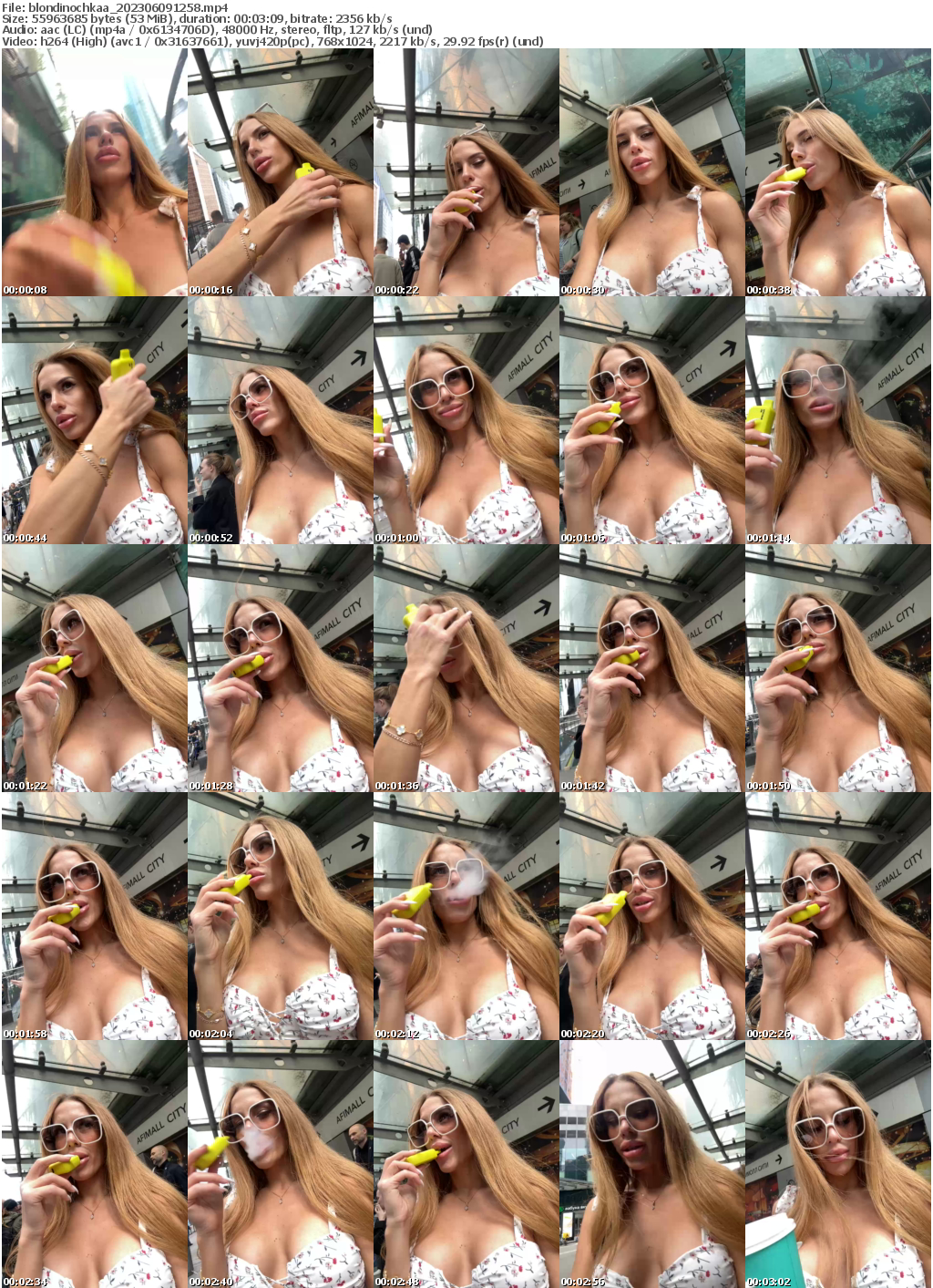 Preview thumb from blondinochkaa on 2023-06-09 @ bongacams