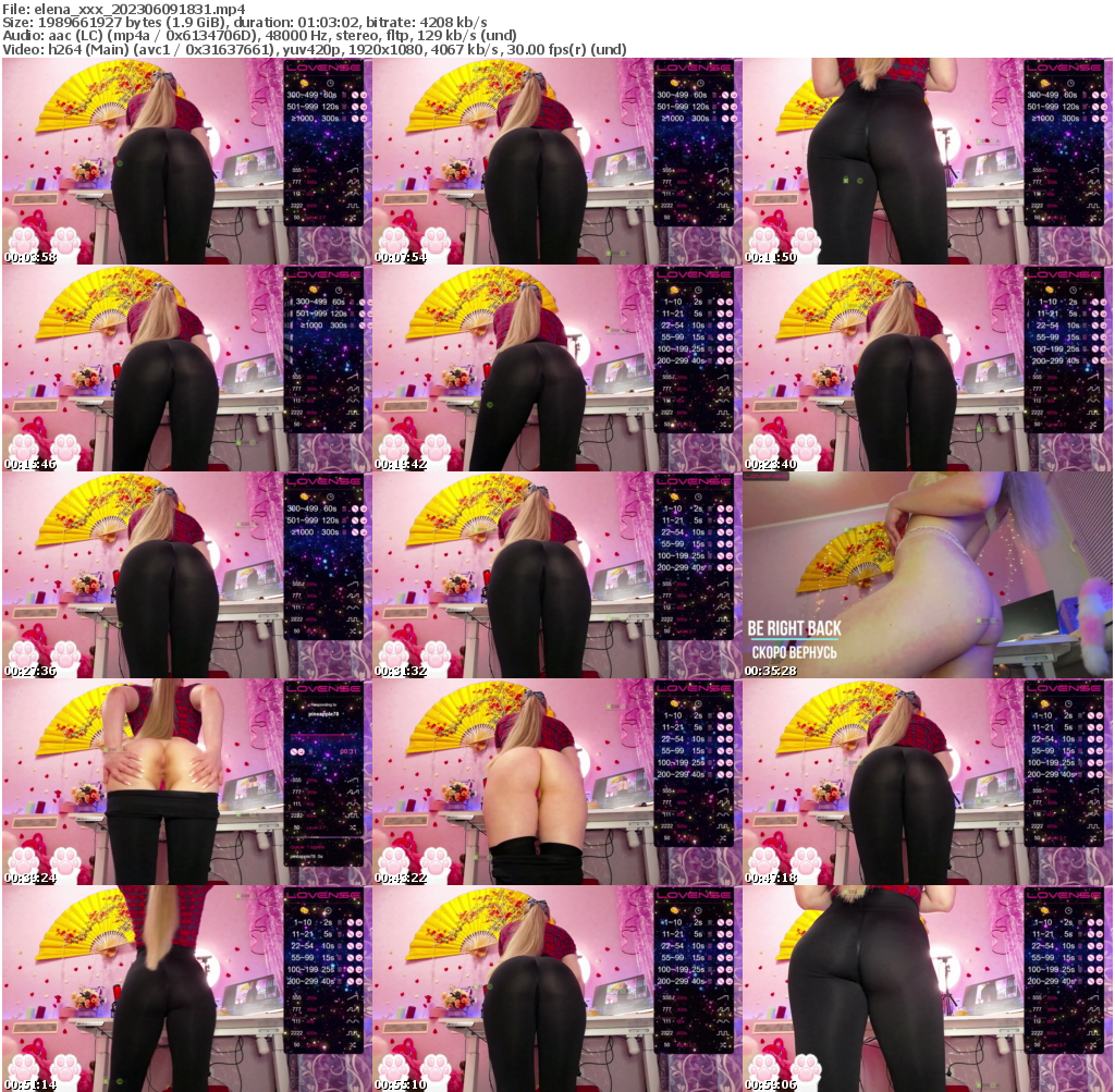 Preview thumb from elena_xxx on 2023-06-09 @ bongacams