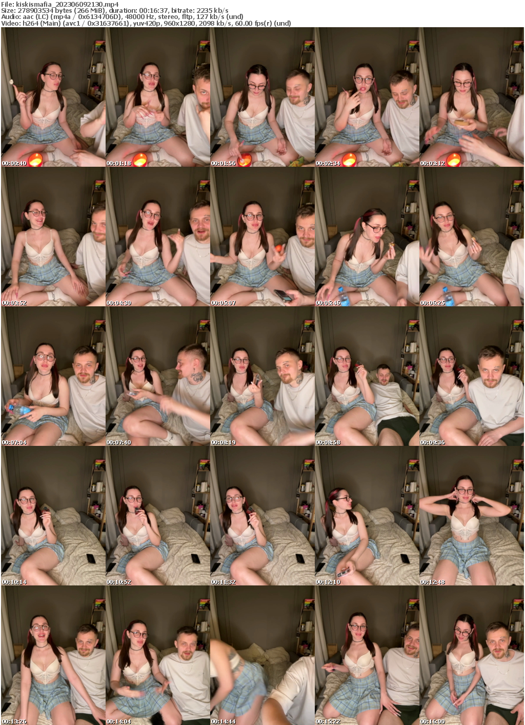 Preview thumb from kiskismafia on 2023-06-09 @ bongacams