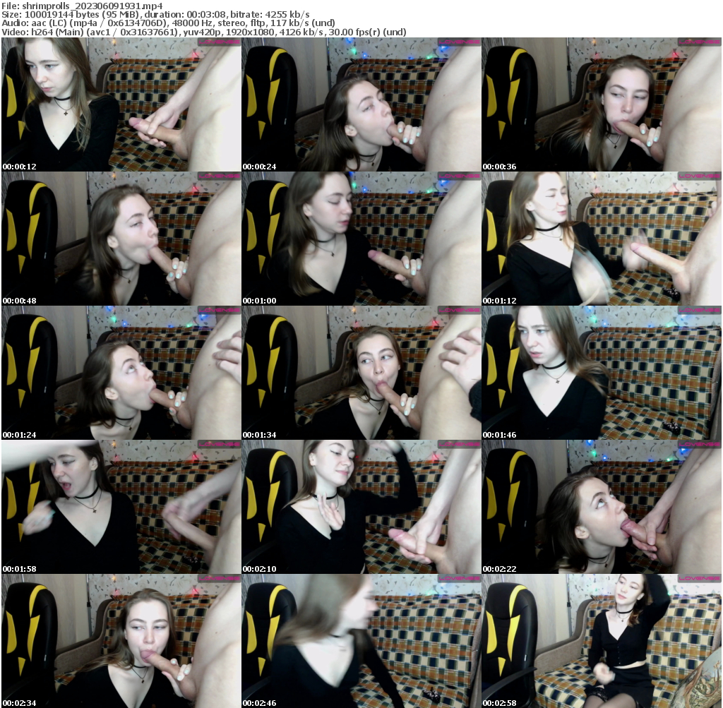Preview thumb from shrimprolls on 2023-06-09 @ bongacams