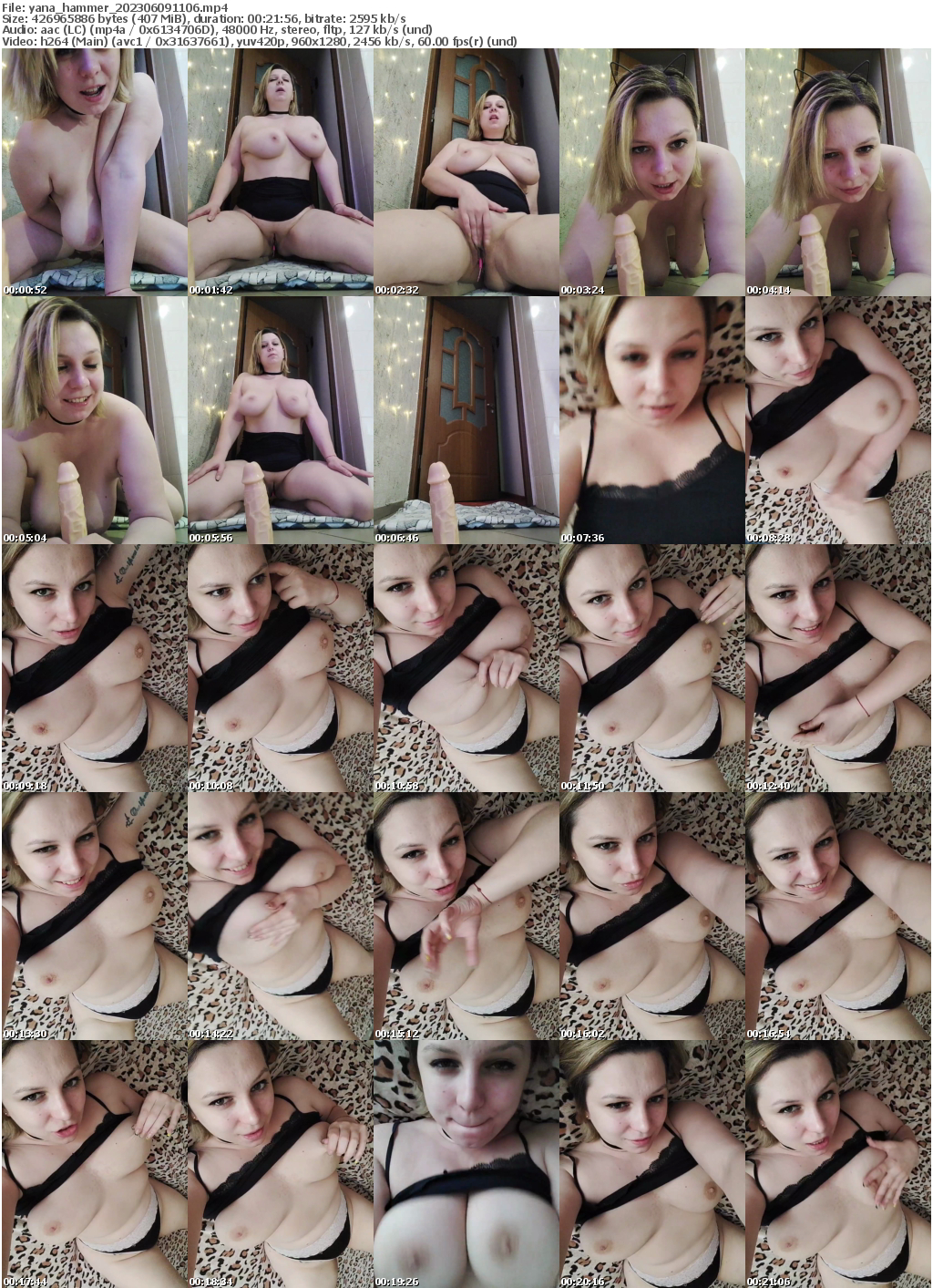 Preview thumb from yana_hammer on 2023-06-09 @ bongacams