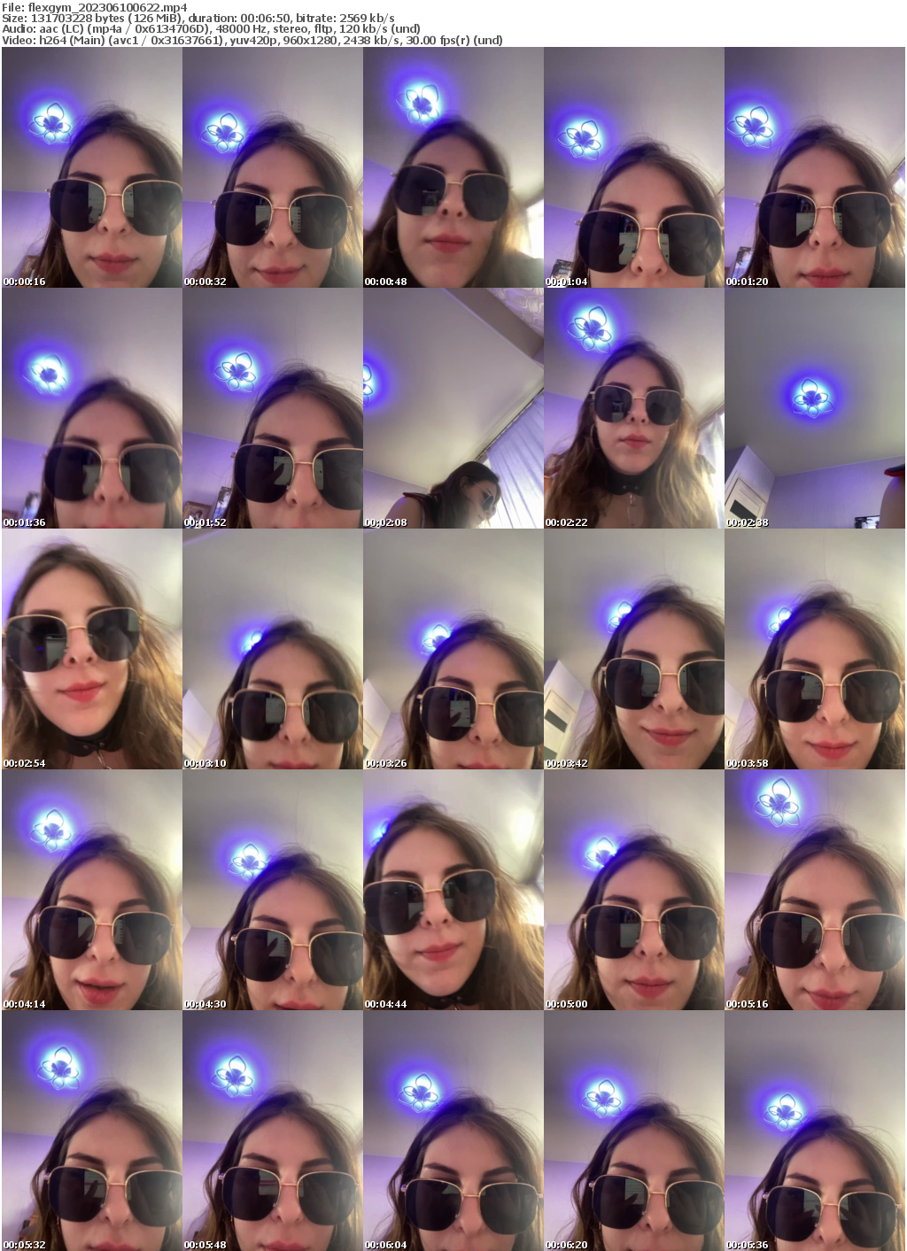 Preview thumb from flexgym on 2023-06-10 @ bongacams