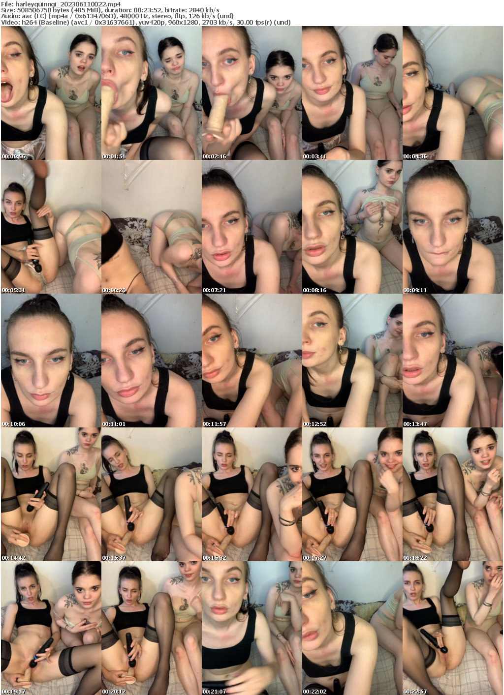 Preview thumb from harleyquinngi on 2023-06-11 @ bongacams