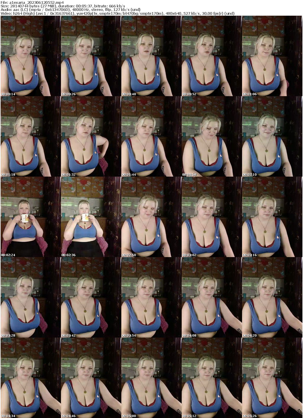 Preview thumb from a1exaria on 2023-06-12 @ bongacams