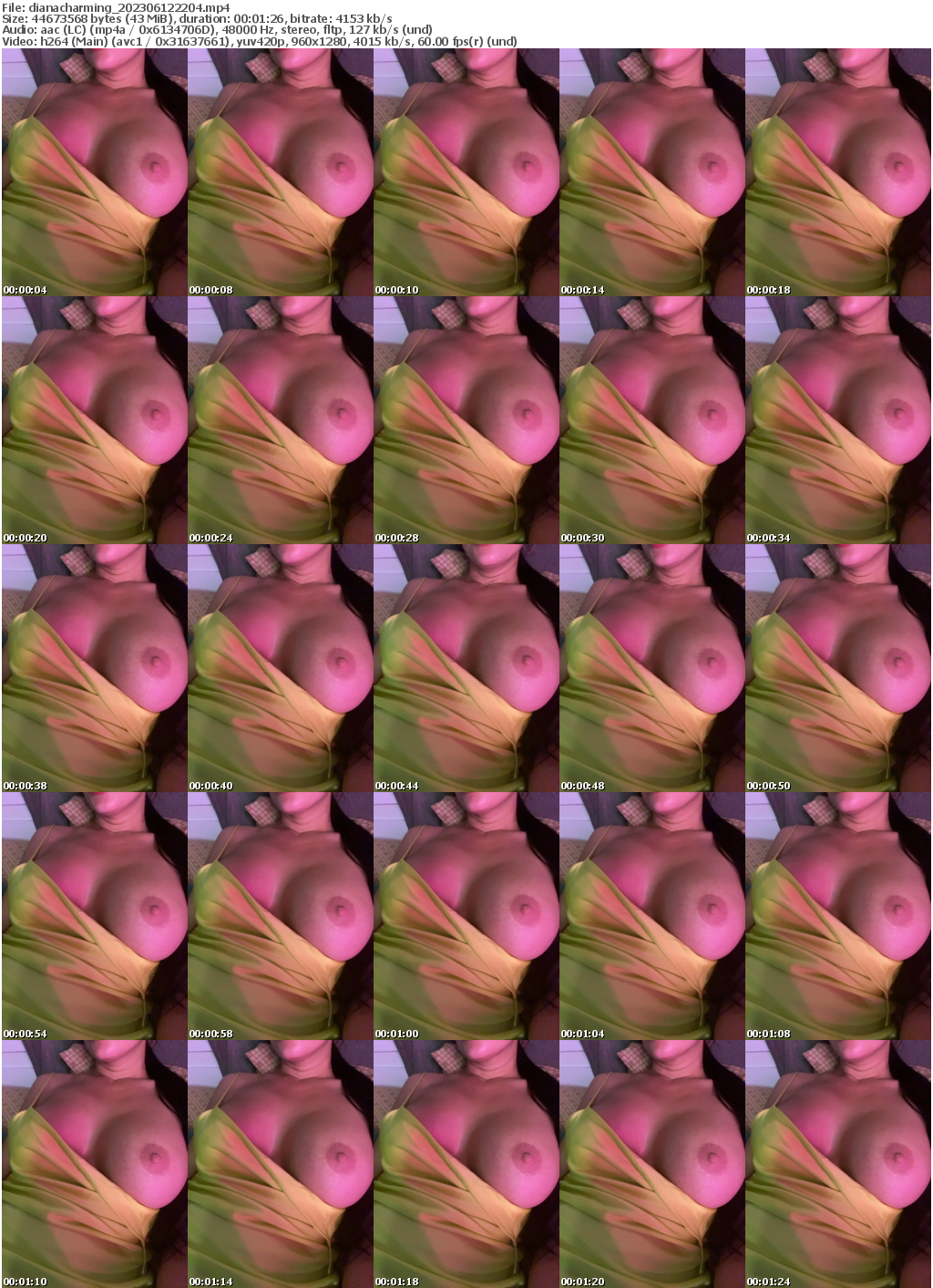Preview thumb from dianacharming on 2023-06-12 @ bongacams