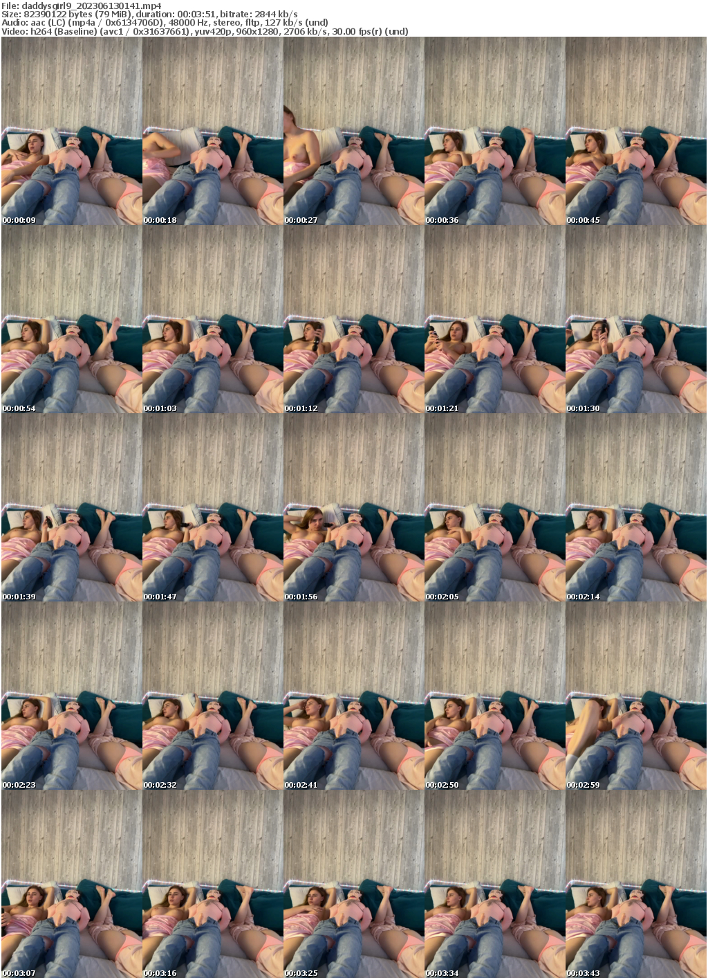 Preview thumb from daddysgirl9 on 2023-06-13 @ bongacams
