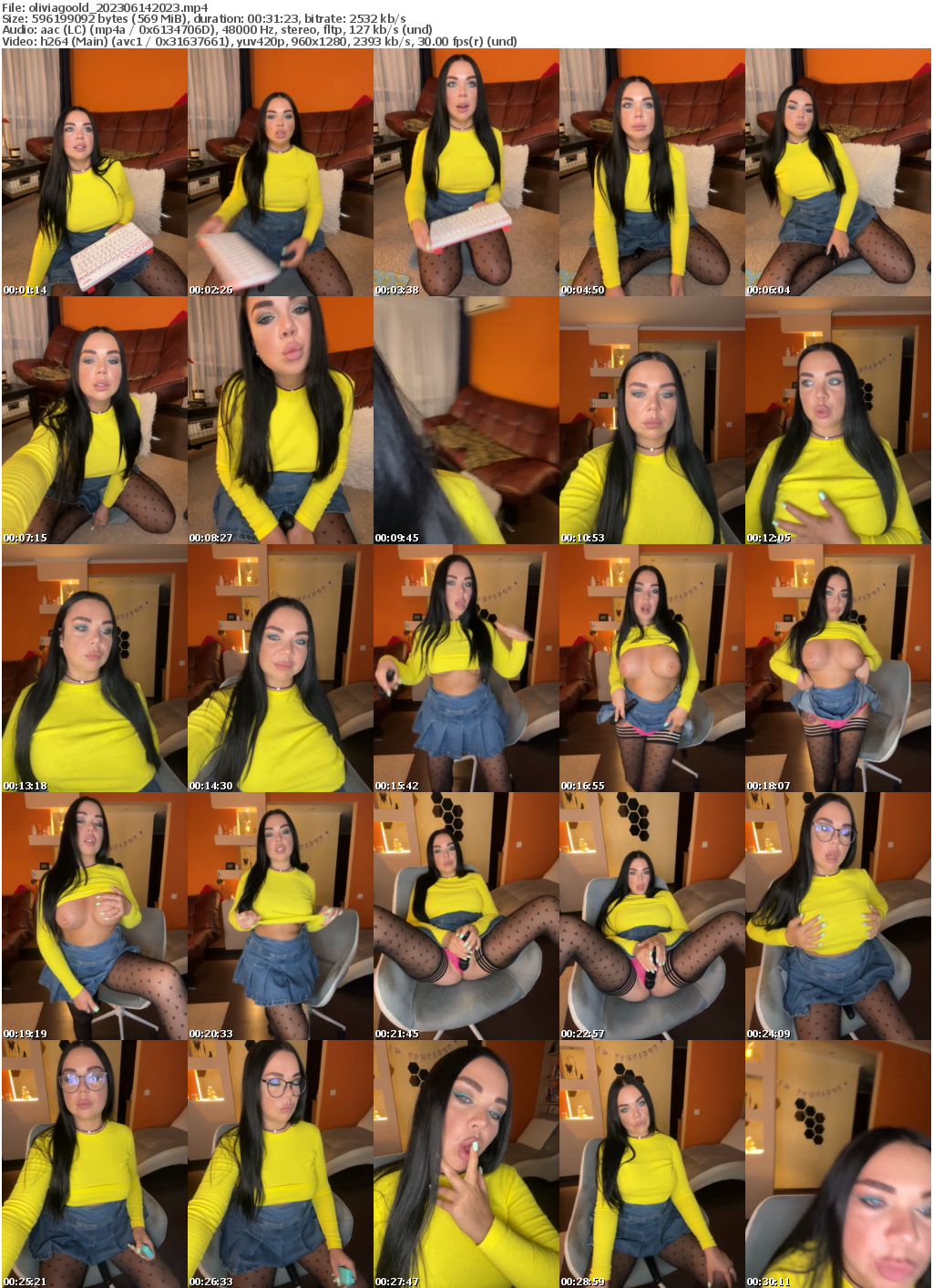 Preview thumb from oliviagoold on 2023-06-14 @ bongacams