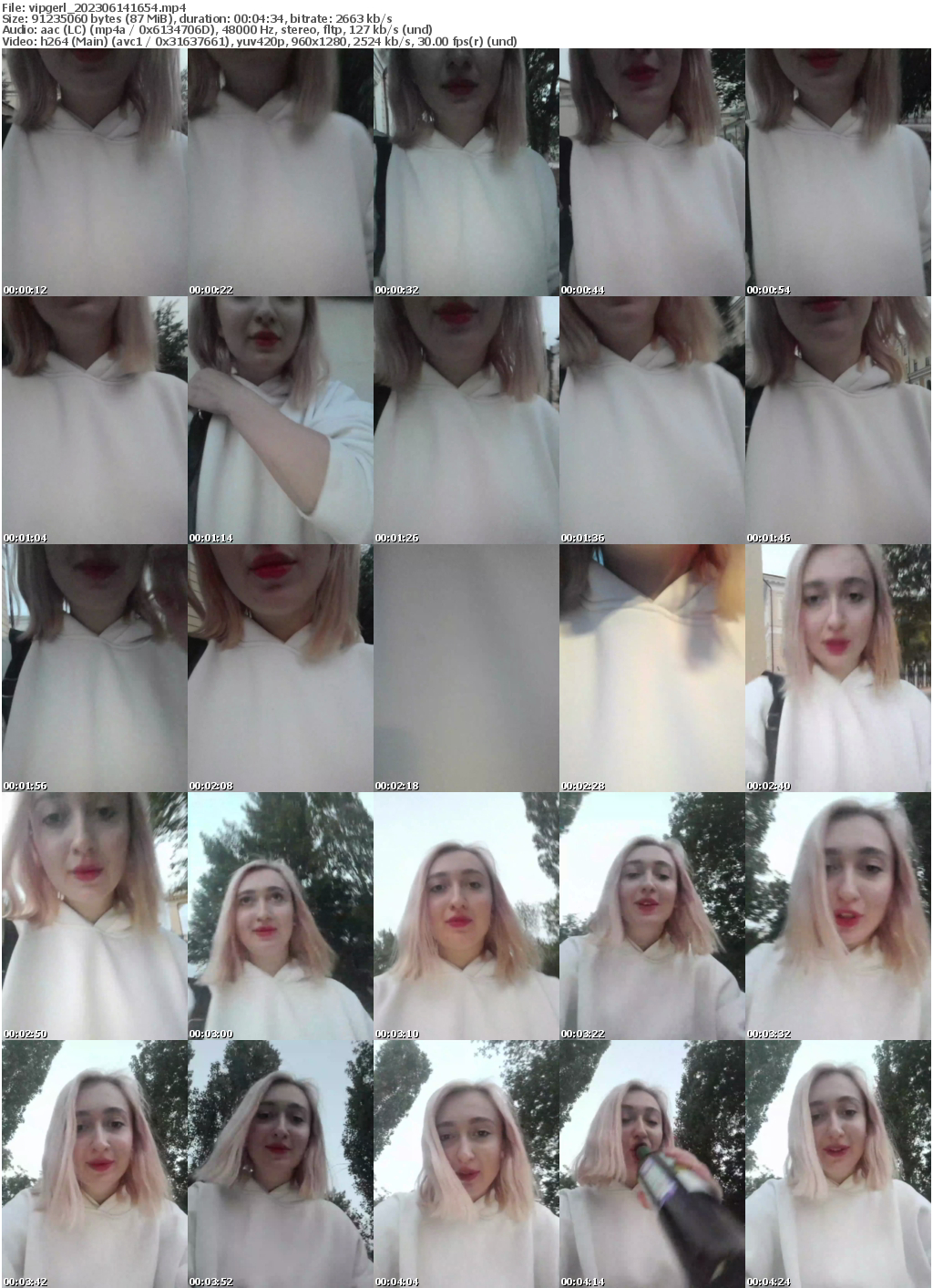 Preview thumb from vipgerl on 2023-06-14 @ bongacams