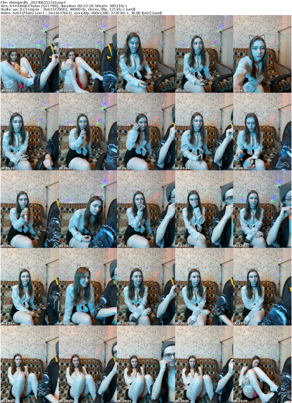 Preview thumb from shrimprolls on 2023-06-15 @ bongacams