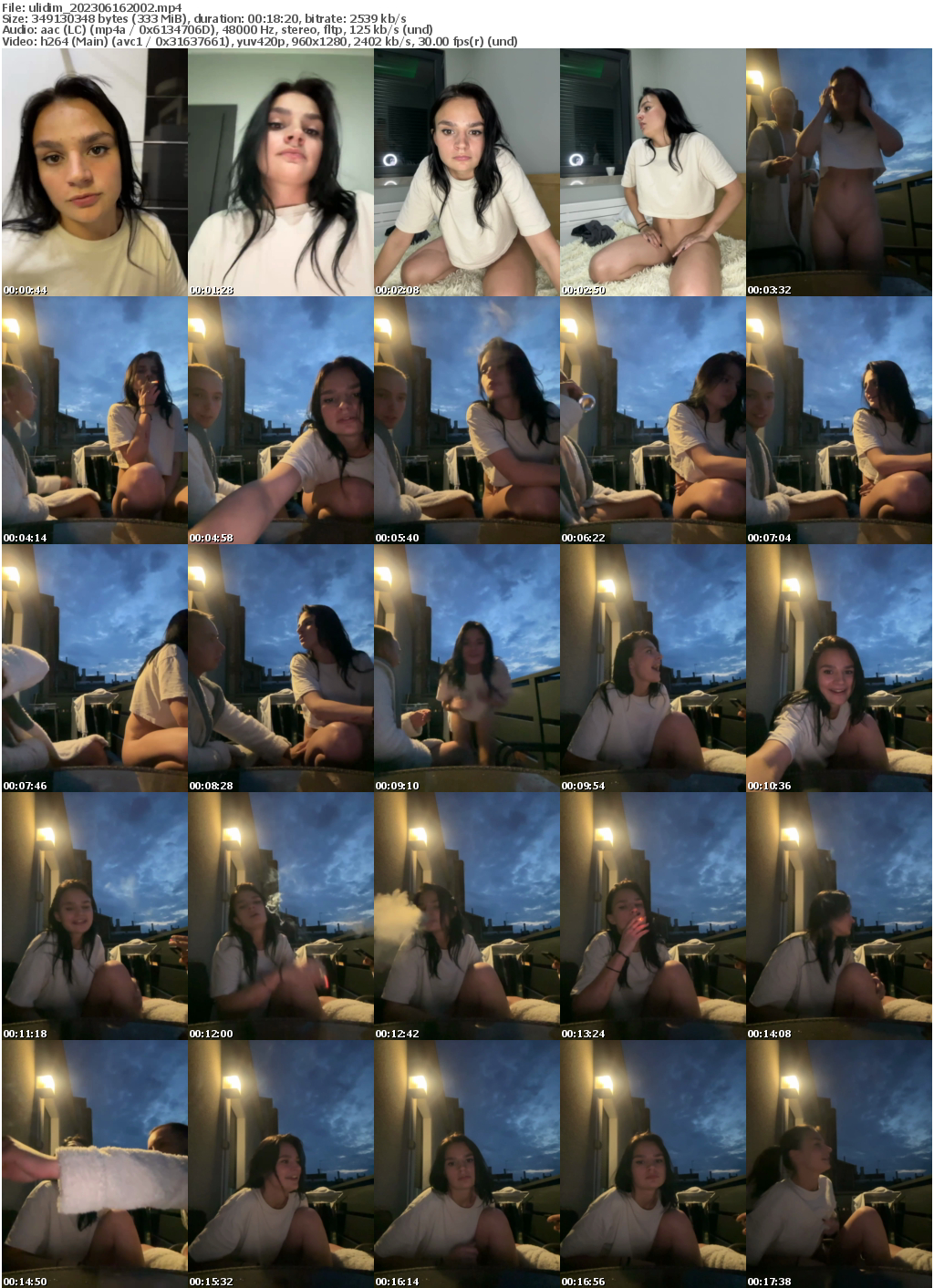 Preview thumb from ulidim on 2023-06-16 @ bongacams