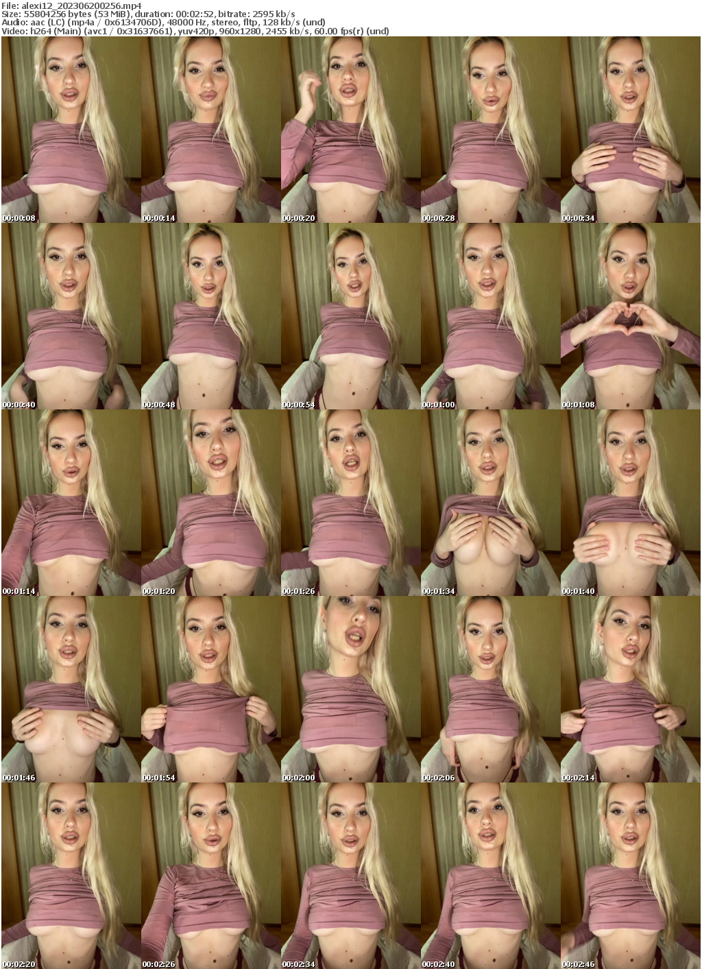 Preview thumb from alexi12 on 2023-06-20 @ bongacams