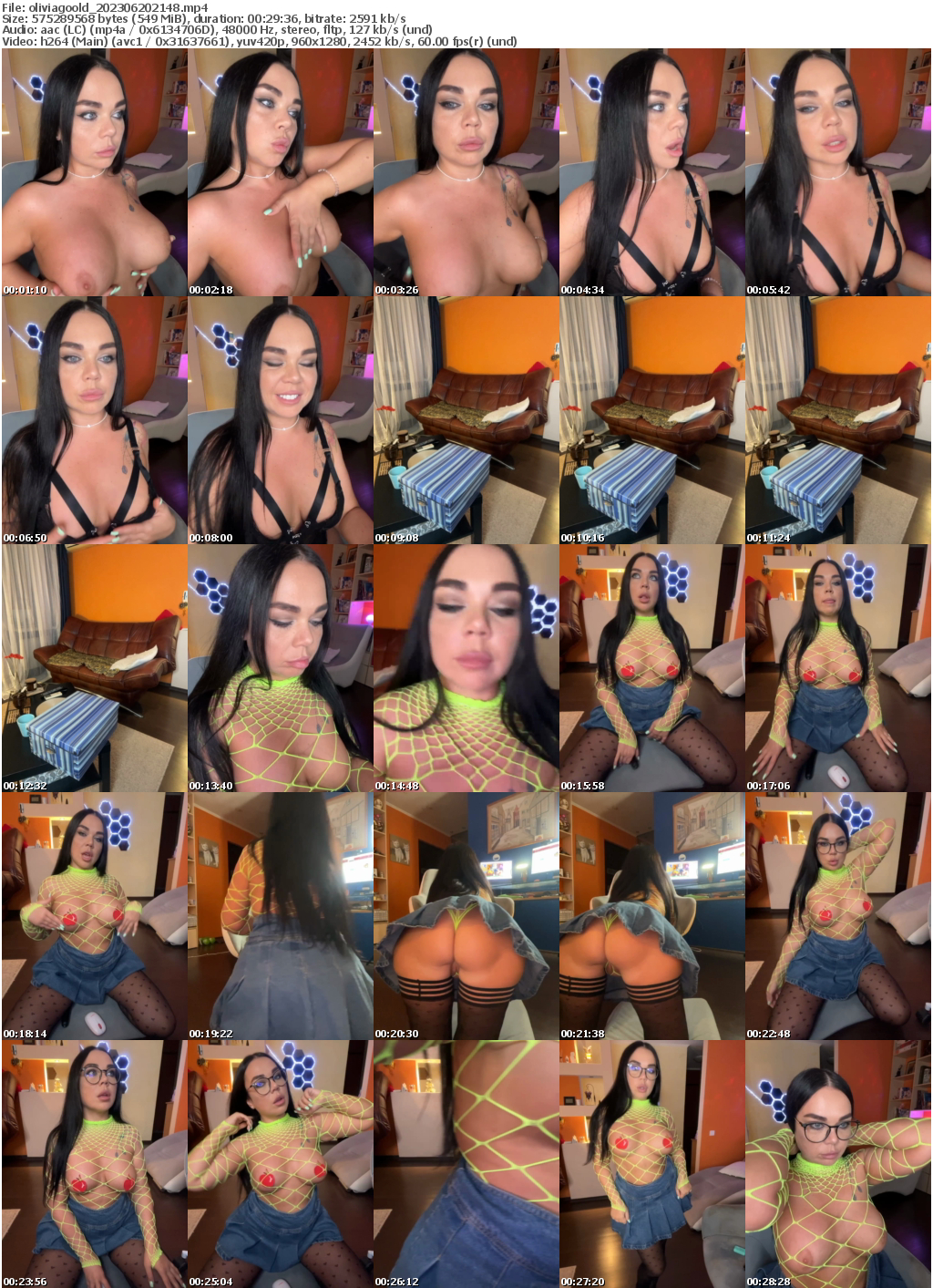 Preview thumb from oliviagoold on 2023-06-20 @ bongacams