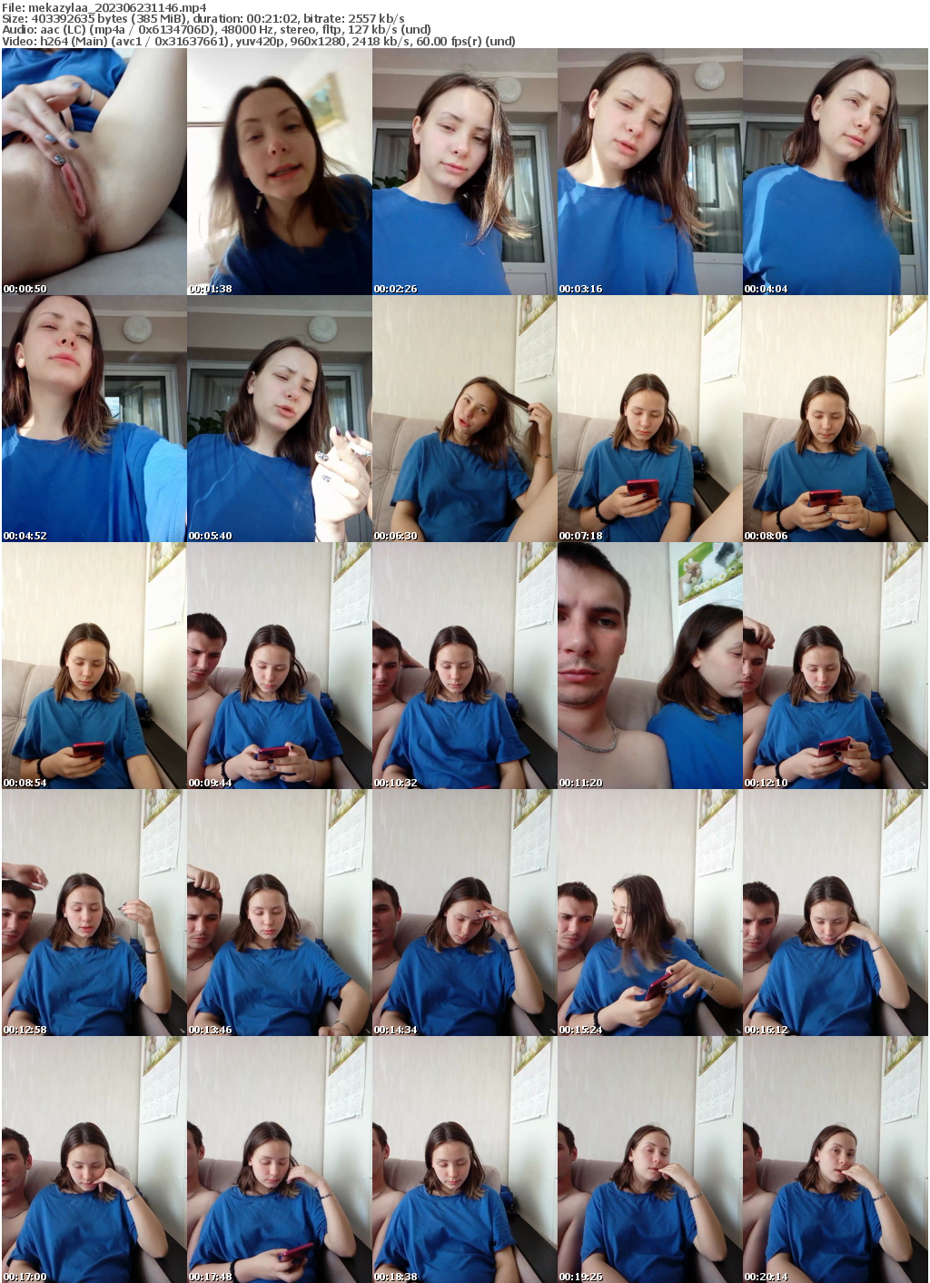 Preview thumb from mekazylaa on 2023-06-23 @ bongacams